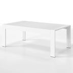 Table basse d'extérieur en aluminium tout temps