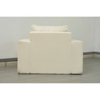 Fauteuil d'appoint moderne en chêne blanc américain 40,2 avec coussin