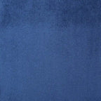 Fauteuil à oreilles en velours bleu marine 34,25 po