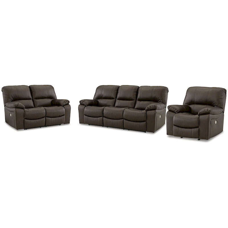 Meuble rembourré trois pièces- 88cm de large x 41cm de profondeur x 41cm de hauteur