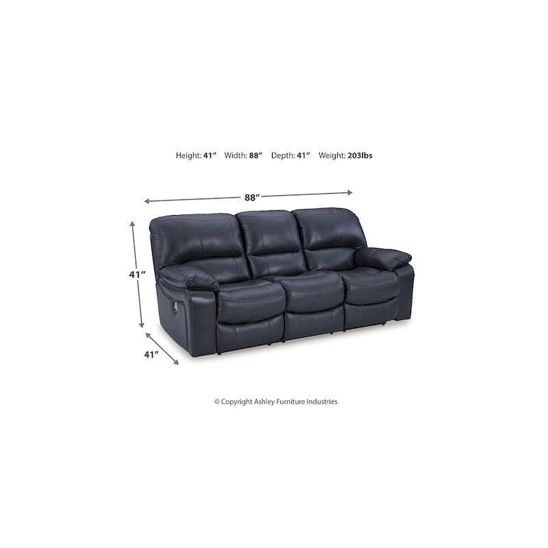 Meuble rembourré trois pièces- 88cm de large x 41cm de profondeur x 41cm de hauteur