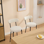 27 tabourets de bar modernes (lot de 2), tabourets de bar en cuir avec dossier, repose-pieds et pieds en métal