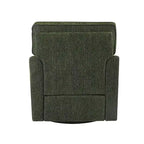 Fauteuil pivotant Chenille 360, Fauteuil moderne avec poches latérales, Fauteuil canapé pivotant, Fauteuil inclinable ergonomique pour chambre à coucher