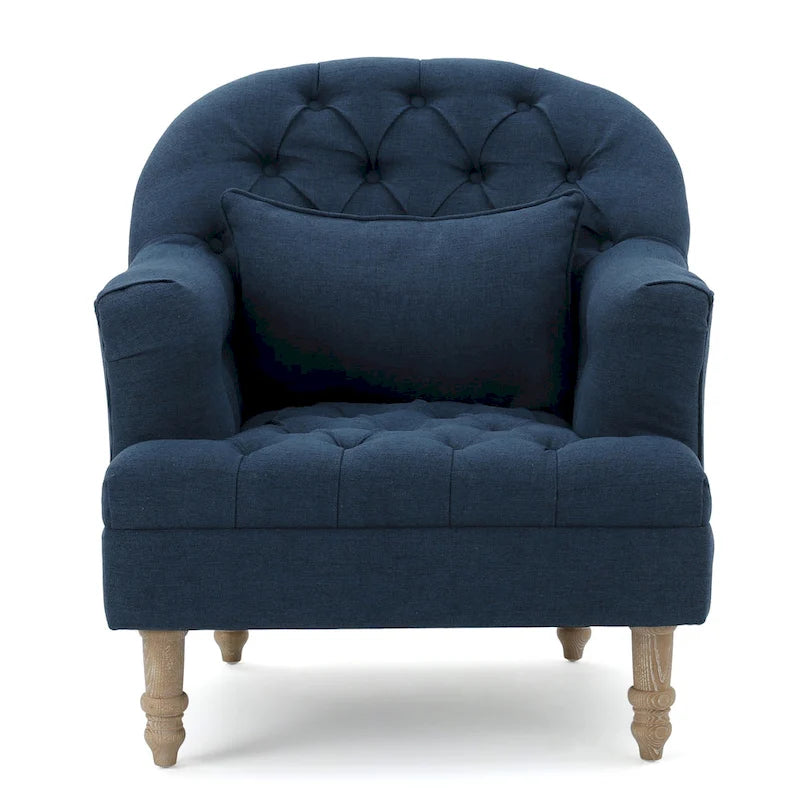 Fauteuil capitonné