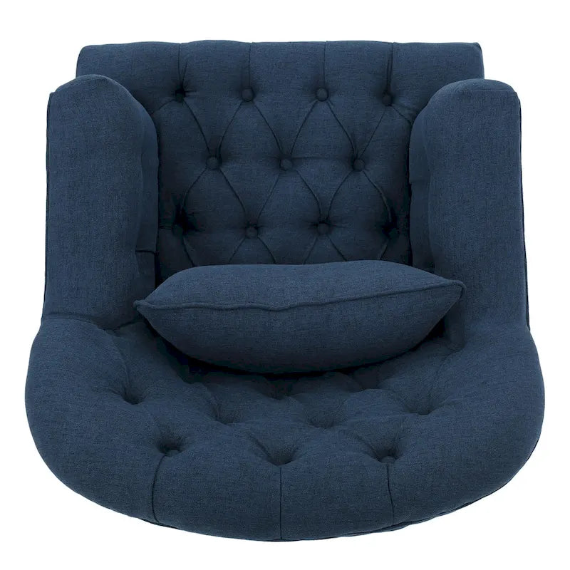 Fauteuil capitonné