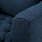 Fauteuil capitonné