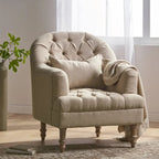 Fauteuil capitonné