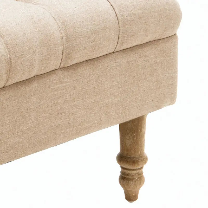 Fauteuil capitonné