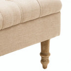 Fauteuil capitonné