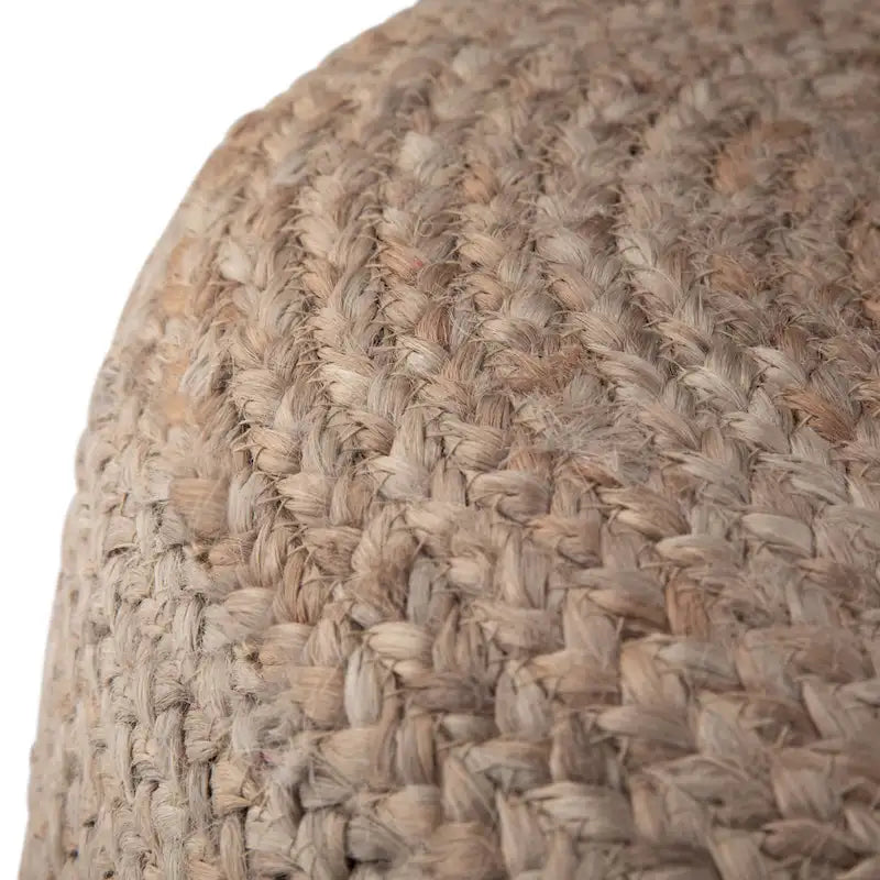 Pouf Rond Maron