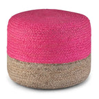 Pouf Rond Maron