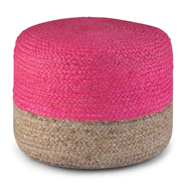 Pouf Rond Maron
