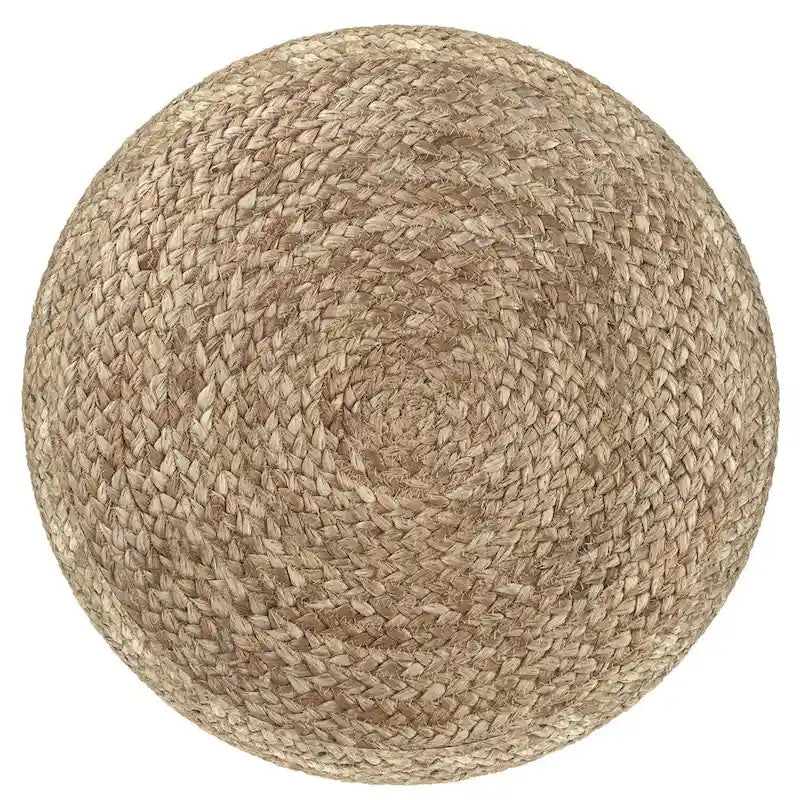 Pouf Rond Maron