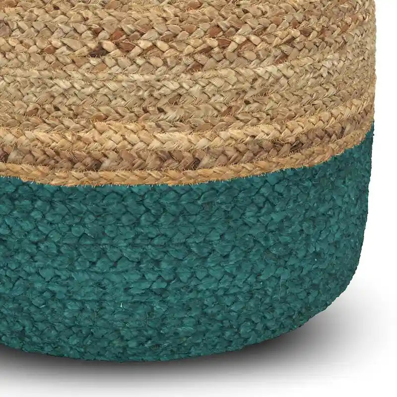 Pouf Rond Maron