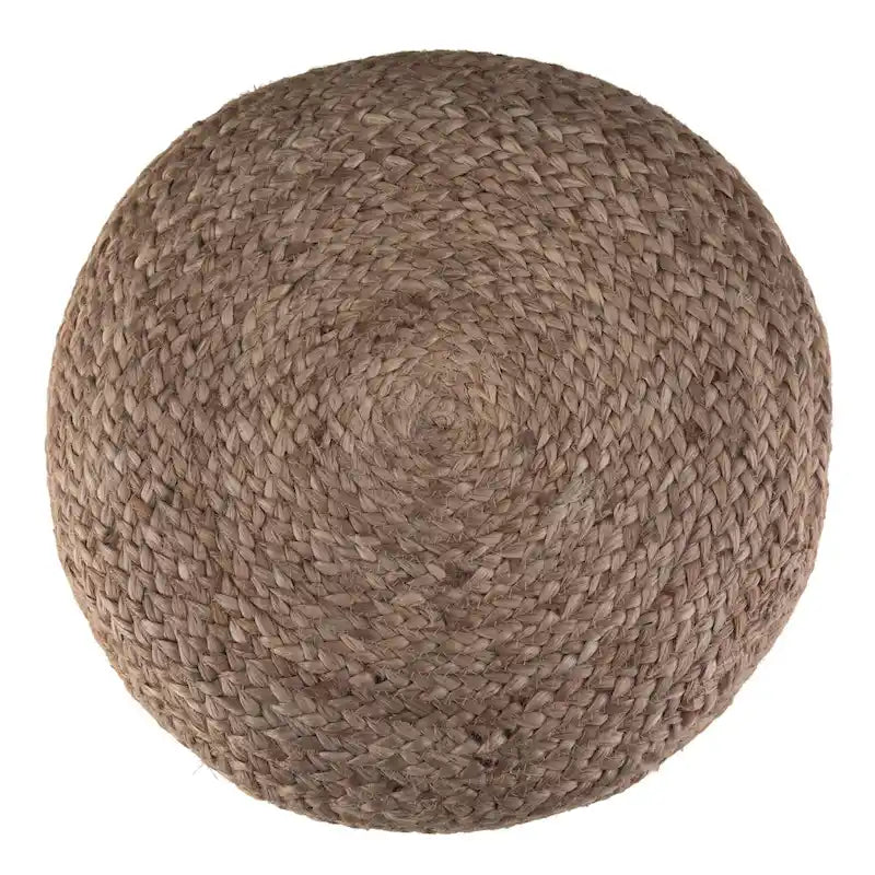 Pouf Rond Maron