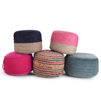 Pouf Rond Maron