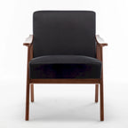 Fauteuil d'appoint large en velours 26,37