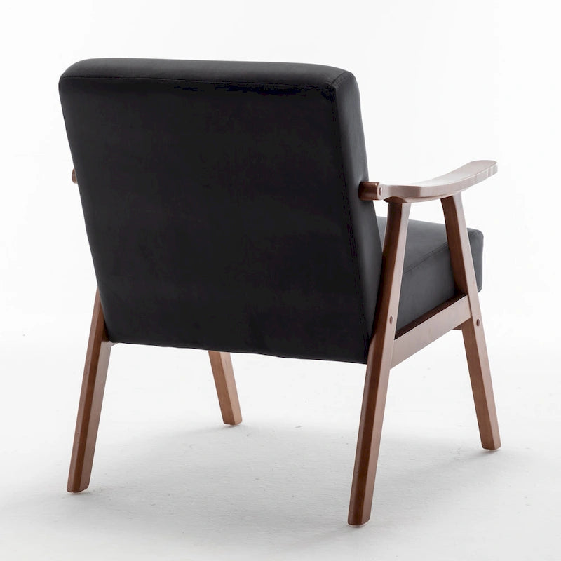 Fauteuil d'appoint large en velours 26,37
