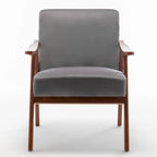 Fauteuil d'appoint large en velours 26,37