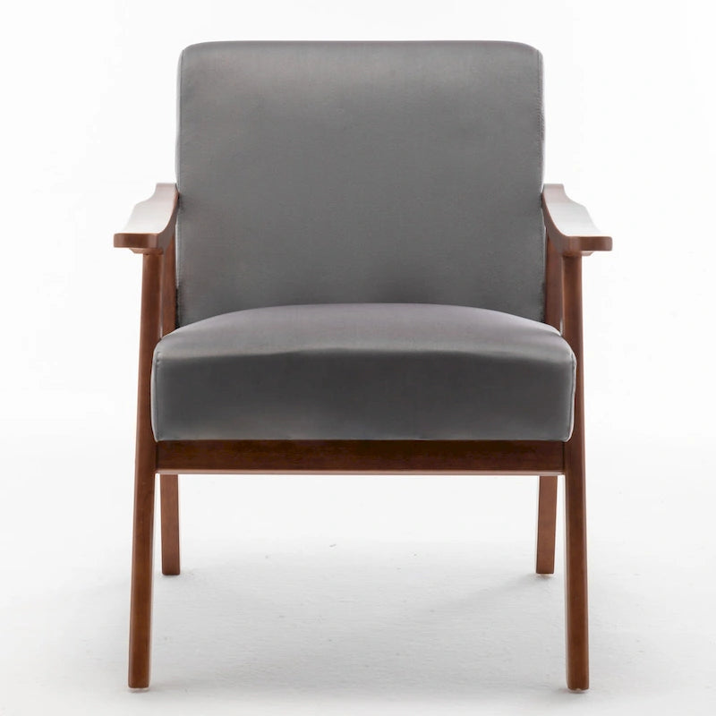 Fauteuil d'appoint large en velours 26,37