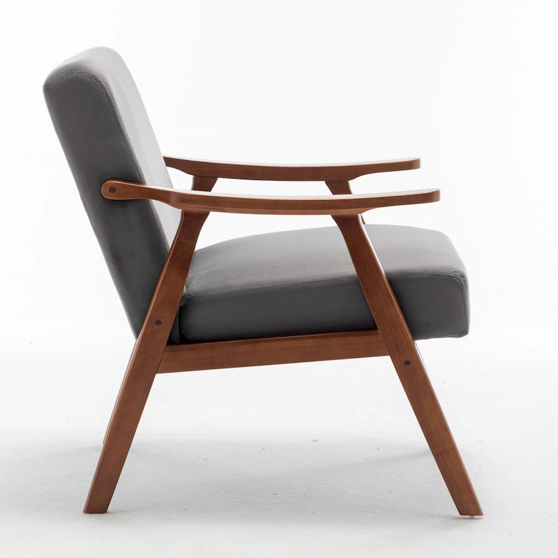 Fauteuil d'appoint large en velours 26,37