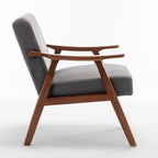 Fauteuil d'appoint large en velours 26,37