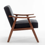 Fauteuil d'appoint large en velours 26,37