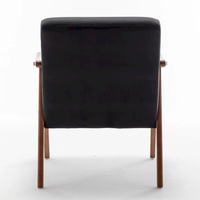 Fauteuil d'appoint large en velours 26,37