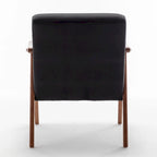 Fauteuil d'appoint large en velours 26,37
