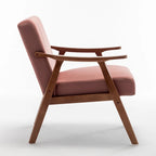 Fauteuil d'appoint large en velours 26,37