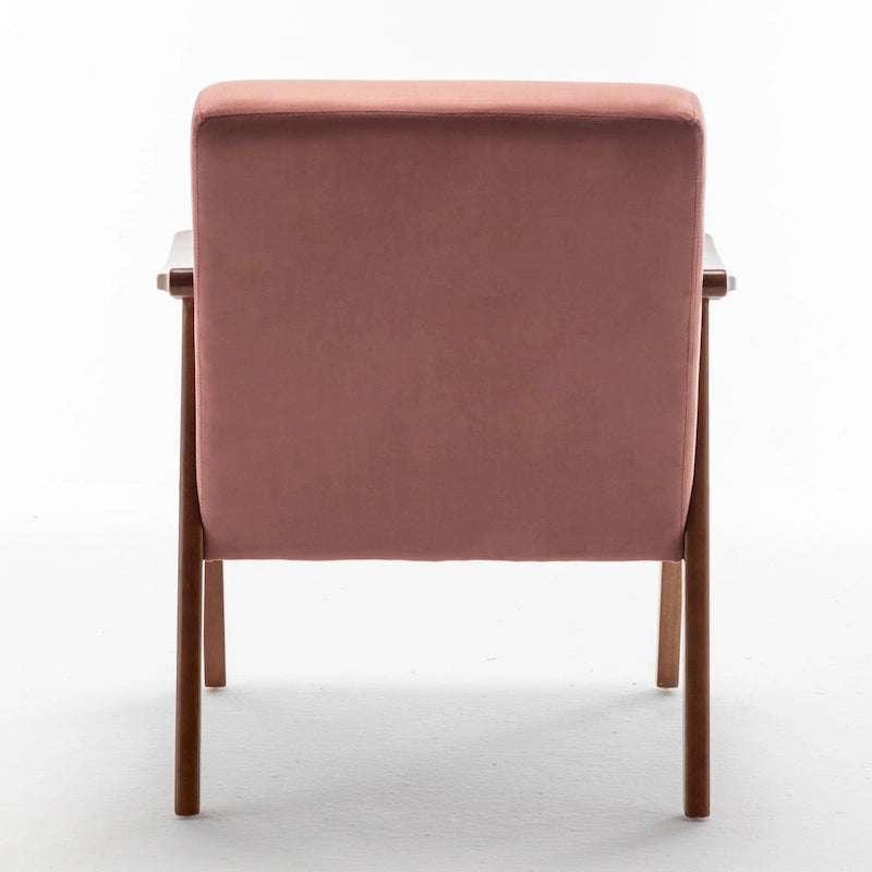 Fauteuil d'appoint large en velours 26,37