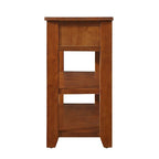 Console en bois de pin massif 48 po avec 3 tiroirs de rangement