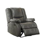 Fauteuil inclinable gris contemporain Zéro Encombrement Mural