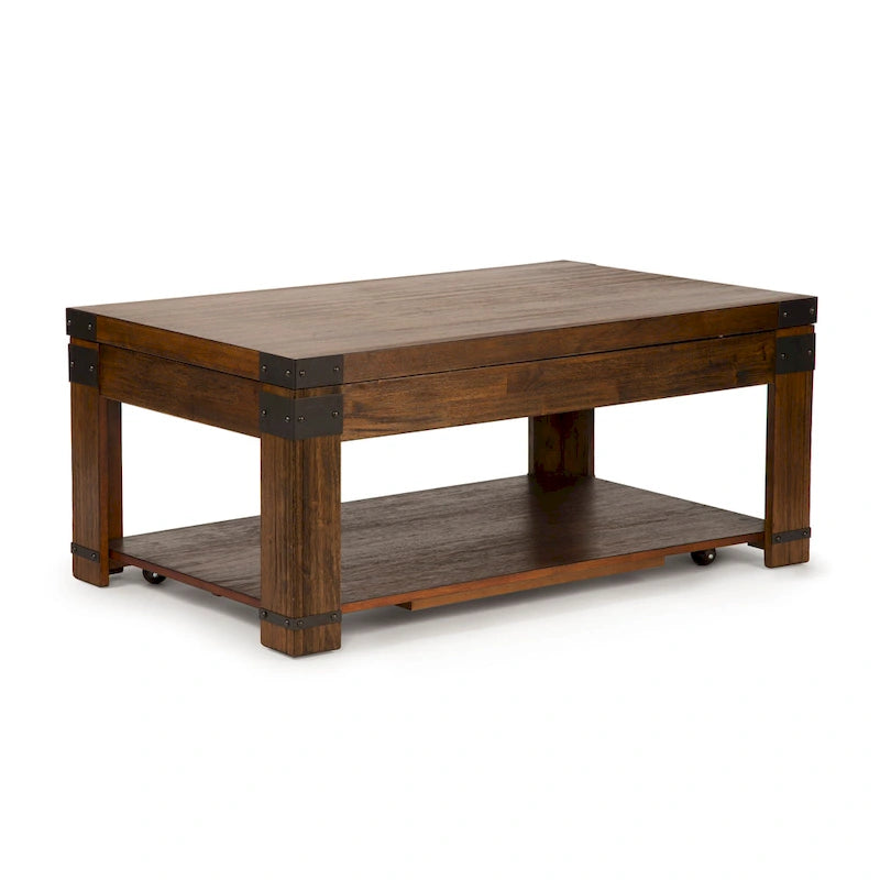 Table basse relevable rectangulaire de 48 pouces