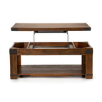 Table basse relevable rectangulaire de 48 pouces
