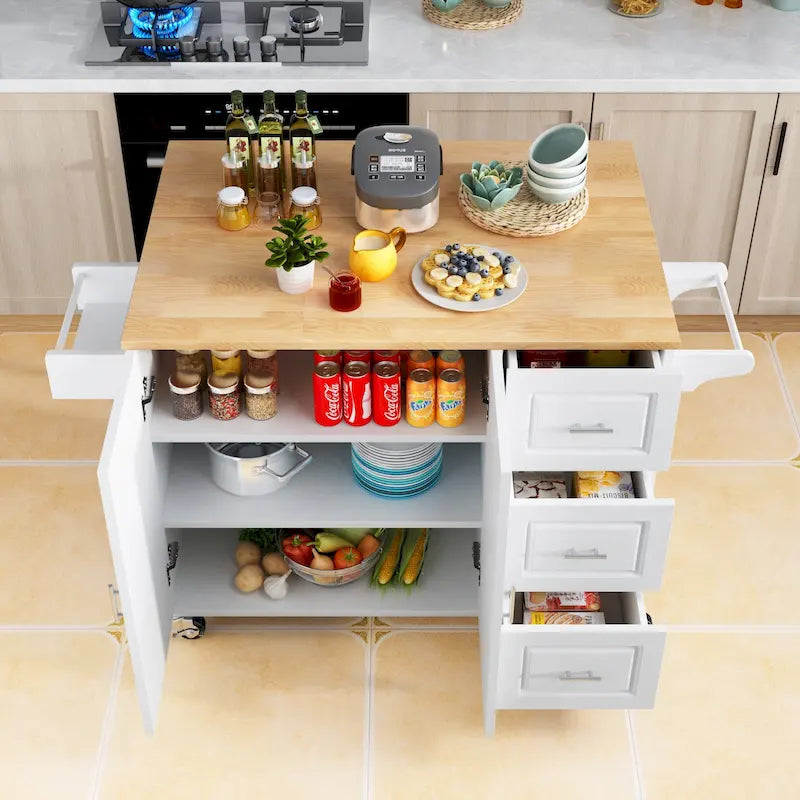 Ilot de cuisine mobile