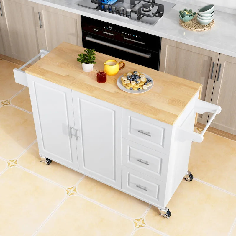 Ilot de cuisine mobile