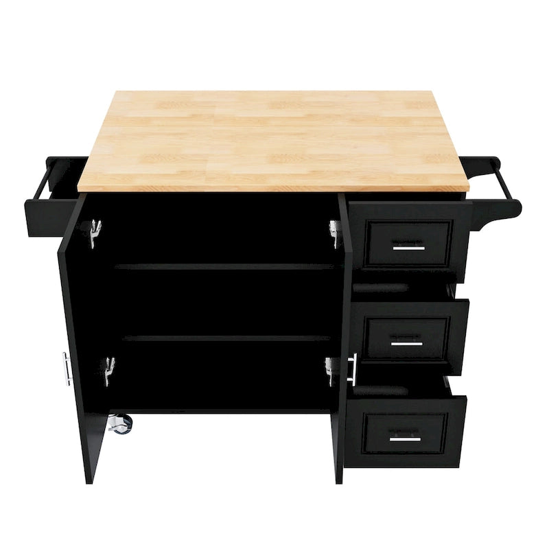 Ilot de cuisine mobile
