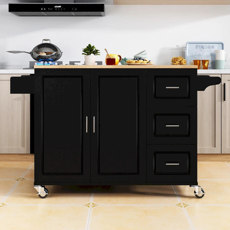Ilot de cuisine mobile