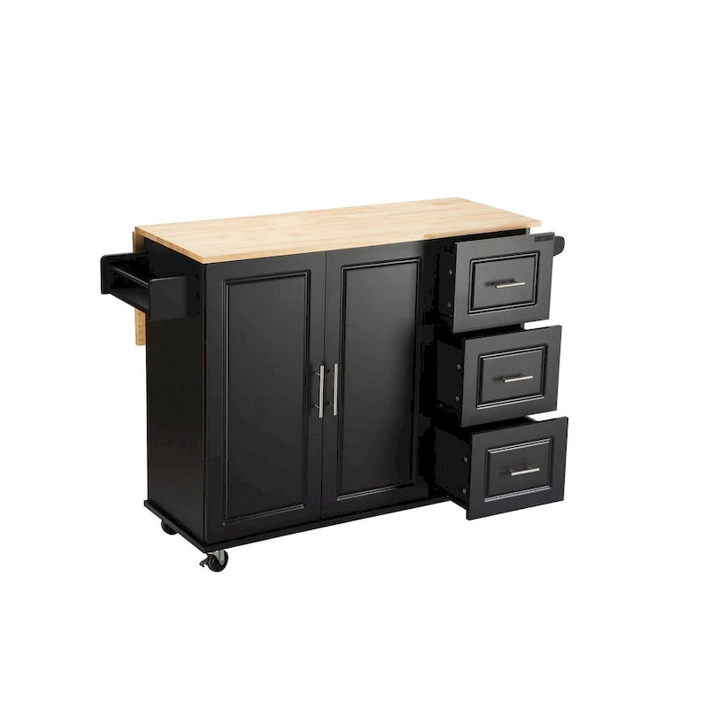 Ilot de cuisine mobile
