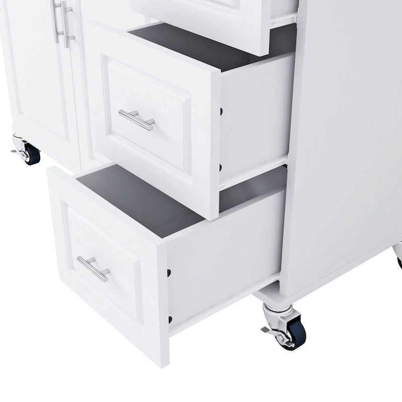 Ilot de cuisine mobile