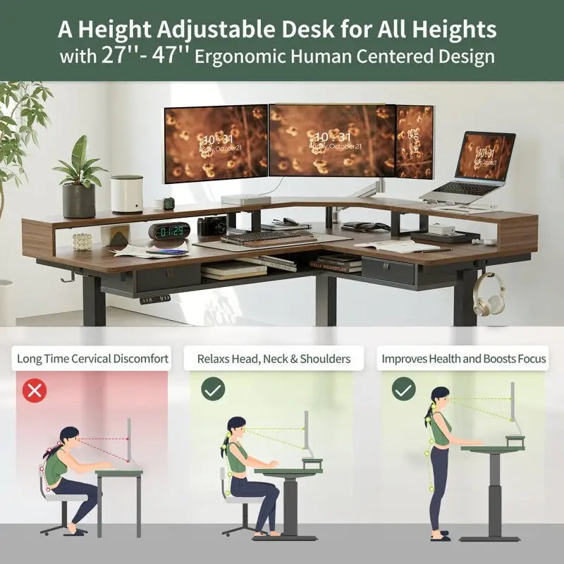 Mobilier de bureau à domicile/Bois/Bureaux