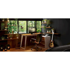 54.3 Bureau d'ordinateur d'angle avec armoire réversible