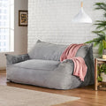 Pouf géant 2 places avec accoudoirs