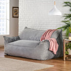 Pouf géant 2 places avec accoudoirs