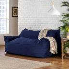 Pouf géant 2 places avec accoudoirs