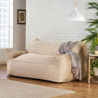 Pouf géant 2 places avec accoudoirs