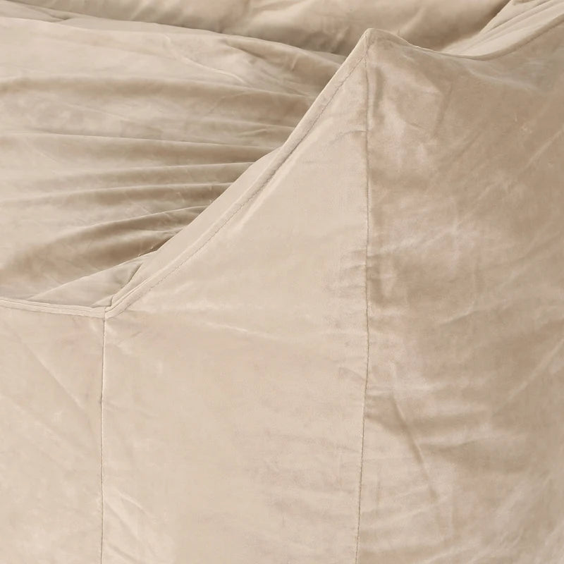 Pouf géant 2 places avec accoudoirs
