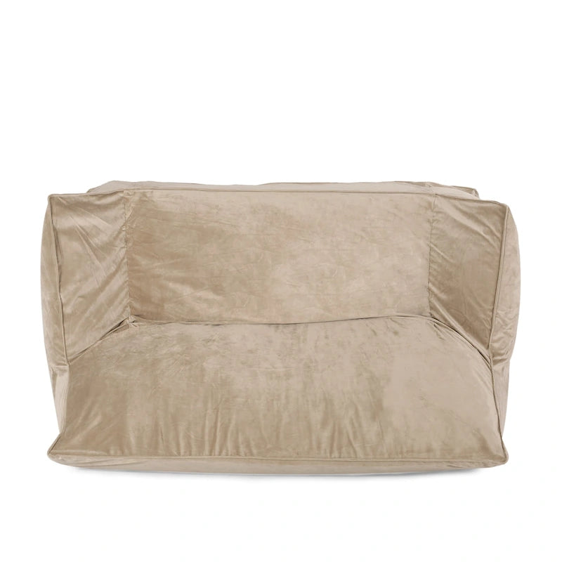 Pouf géant 2 places avec accoudoirs