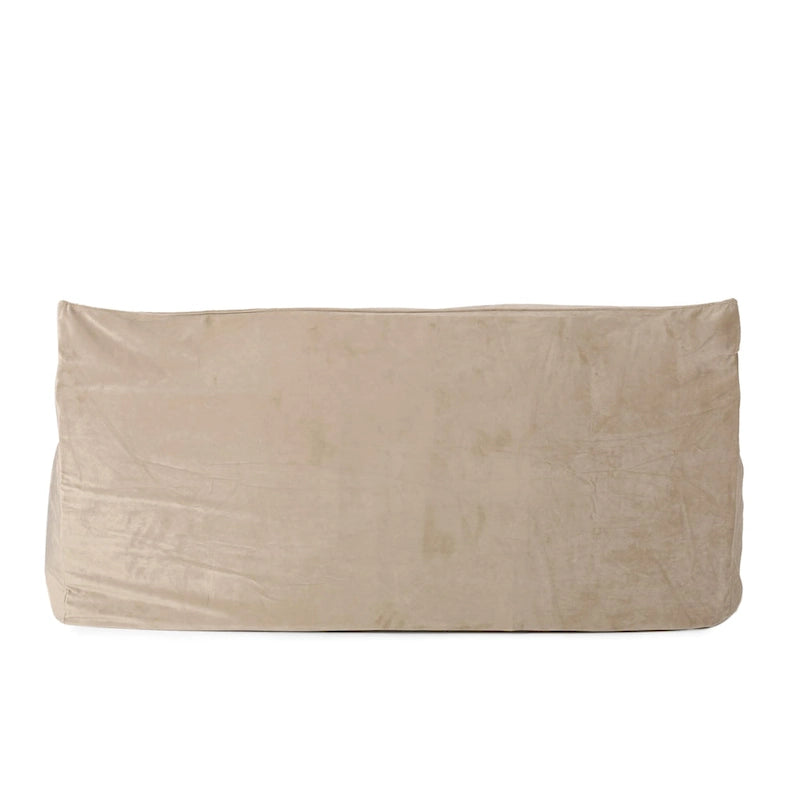 Pouf géant 2 places avec accoudoirs